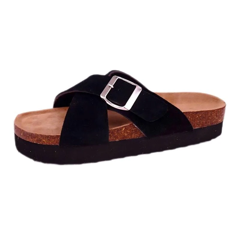 Ardán Téip Croise Clasaiceach na mBan Sandals Chorcaí